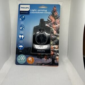 Philips SPC1240AT Dusk to Dawn Countdown Timer, 2 Outlets, New in Box